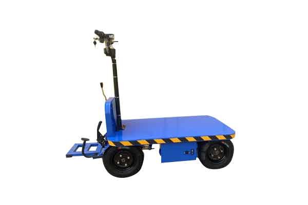 Electric flatbed transport vehicle - Standing style